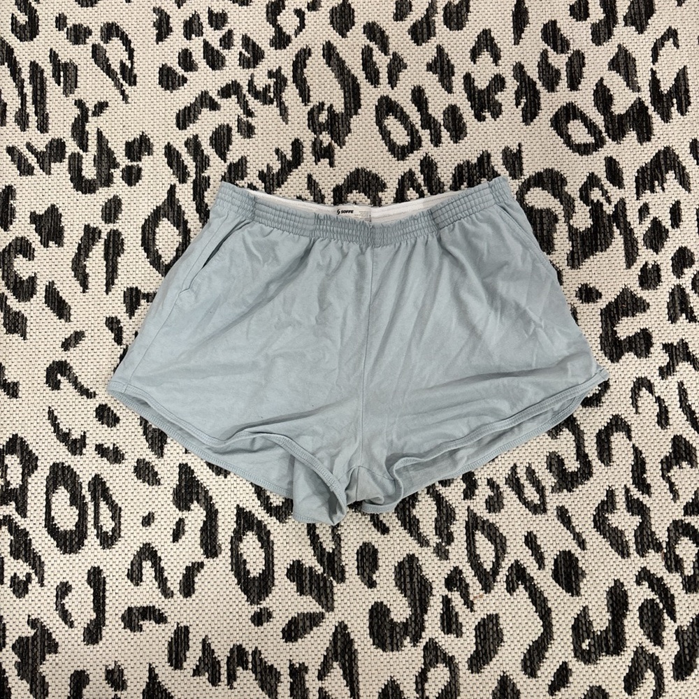 Soffe Light Blue Athletic Shorts